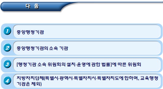 공공기관의 정보공개 원칙 및 정보의 사전공개 공공기관의 정보공개 원칙 및 정보의 사전공개