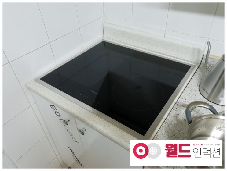  인덕션 설치를 위한 싱크장 제작 이렇게 합니다.