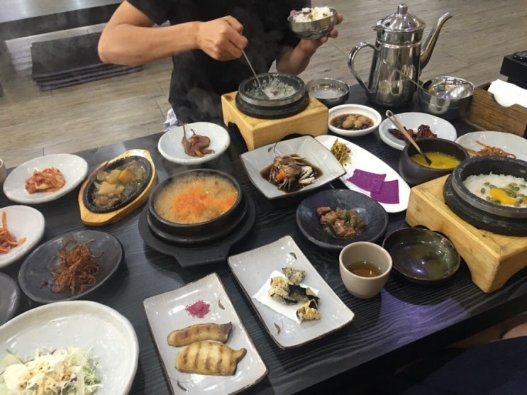  경산 시청 맛집 가성비굿 한정식 살아있네