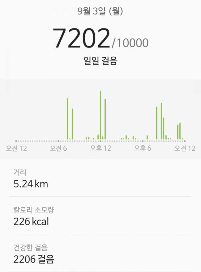 「2018.09.03 다이어트 운동일기 & 식단일기」