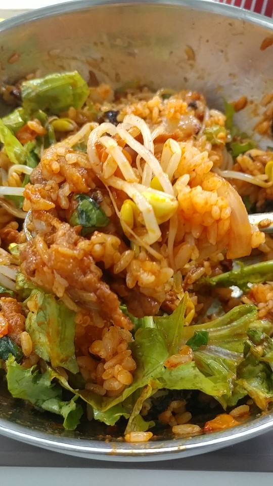 제육비빔밥, 종로김밥 먹어본 후기, 강북문화정보도서관 지하