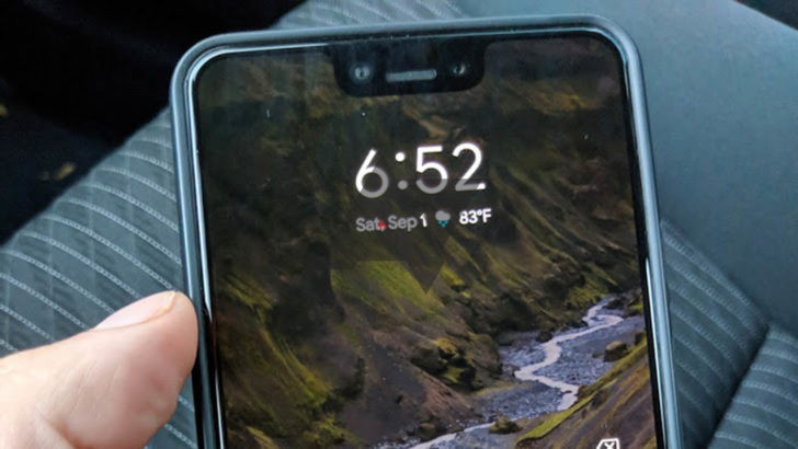구글 픽셀 3 XL ( Google Pixel 3 XL )의 실물 사진 디자인 유출 구글 픽셀 3 XL ( Google Pixel 3 XL )의 실물 사진 디자인 유출