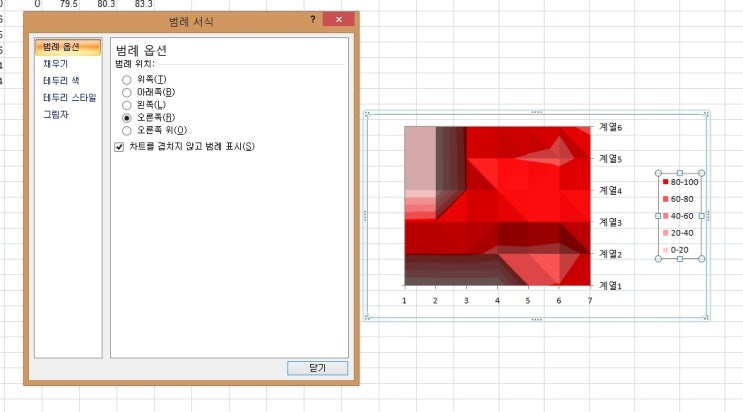  [엑셀] 그래프/차트 범례 범위변경 하는 법 / 범례설정, 범례수정