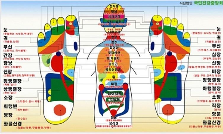 발 지압표 모아보기! +@ 효과 : 네이버 블로그