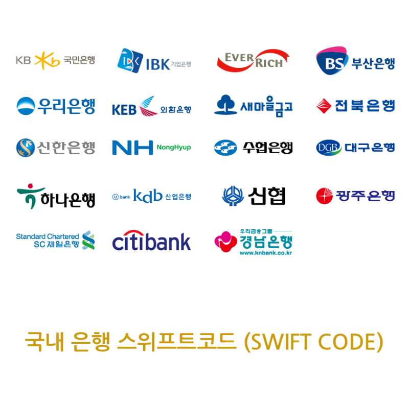 환불을 위한 국내 은행 스위프트코드 Swift code 및 은행영문이름 총정리 : 네이버 블로그 환불을 위한 국내 은행 스위프트코드 Swift Code 및 은행영문이름 총정리 : 네이버 블로그
