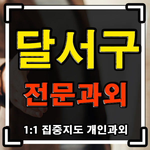  대구 달서구 과외 (도원동 상인동) 초등 중등 영어 전문과외 국어 까지 챙겨요!