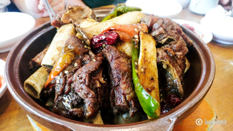 분당 서현동 맛집, 갈비찜이 맛있는 "강남면옥"