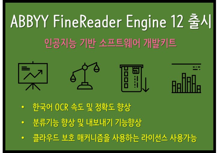  [출시 안내] ABBYY FineReader Engine 12