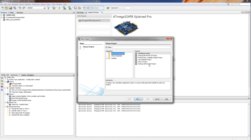 MPLAB-X IDE에서 AVR 펌웨어를 만들수 있게 되었다. : 네이버 블로그