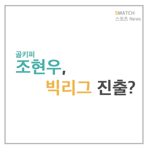  골키퍼 조현우, 빅리그 진출 어려운가?