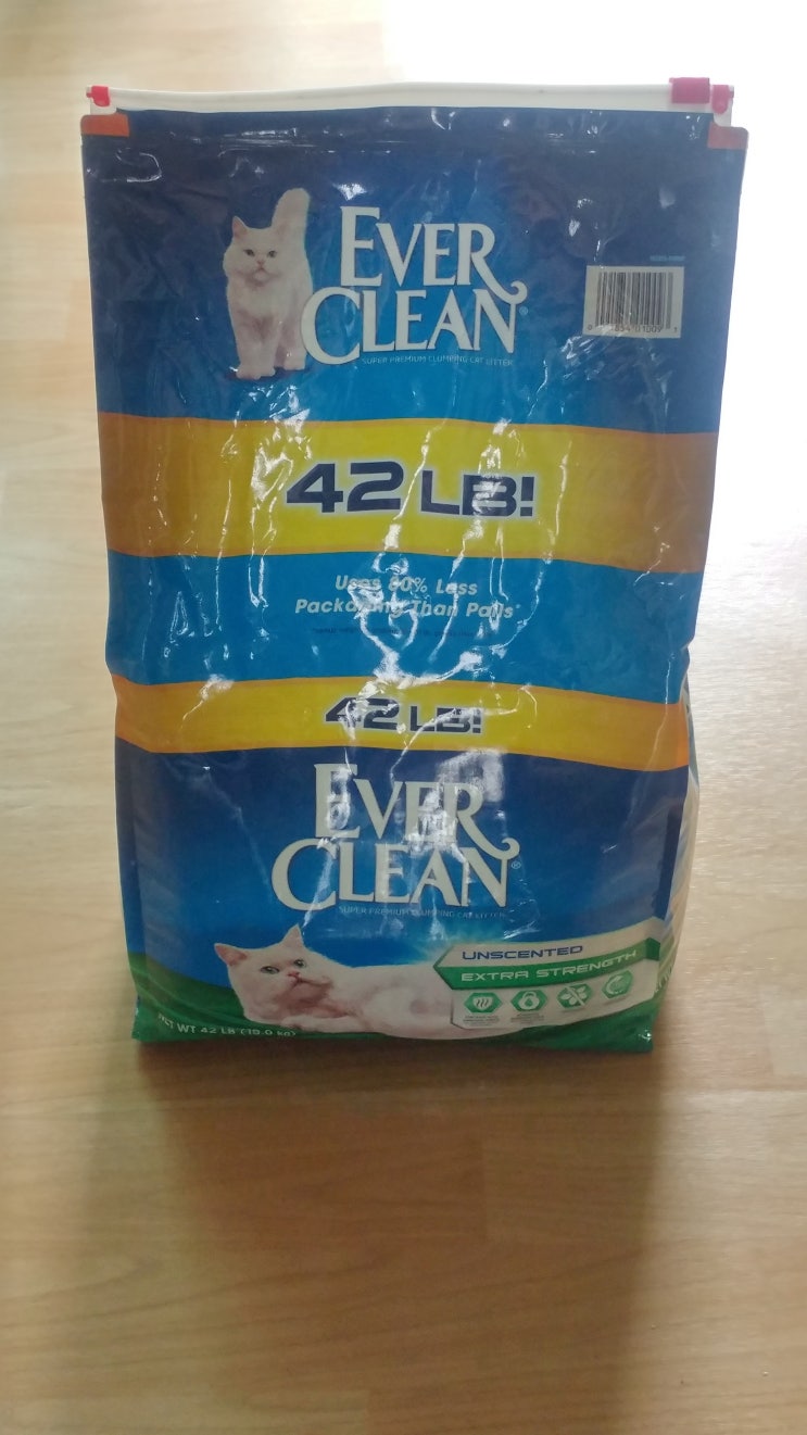  에버크린(EVER CLEAN) 고양이 모래 후기(?)