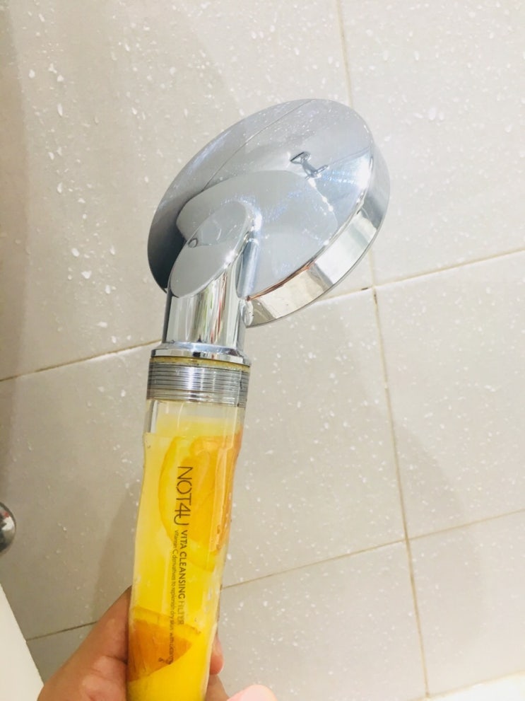 낫포유(NOT4U) 비타민 샤워기 5달 사용 후기