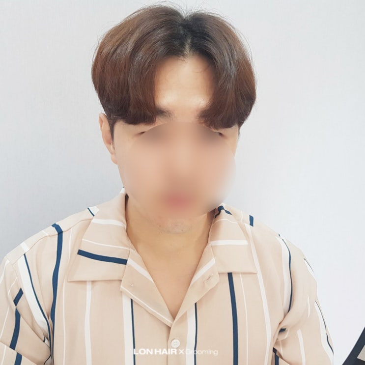  올가을 남자 가르마 파마 _ 안재현 오대오 펌(강남 남성미용실)
