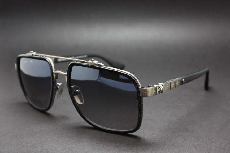  크롬하츠 선글라스 하드맨 Chrome Hearts HARDMAN MBK/AS-MCF-P 남자 투브릿지 선글라스 추천!