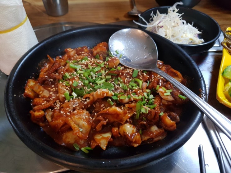  동네에 쭈꾸미집이 생겨서 갔다왓어요ㅋ
