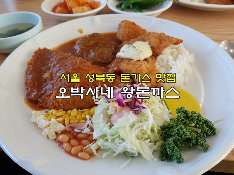 서울_원조 오박사네 왕돈까스 본점[성북구맛집,경양식돈까스]