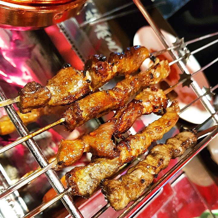  건대 양꼬치 무한리필 숯불꼬치구이 맛나게 먹고 온 매화양