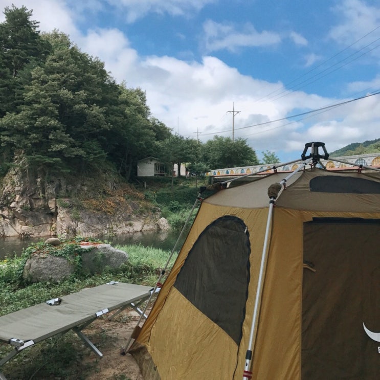  강원도 고성 여행 - 캠핑 (소똥령마을)