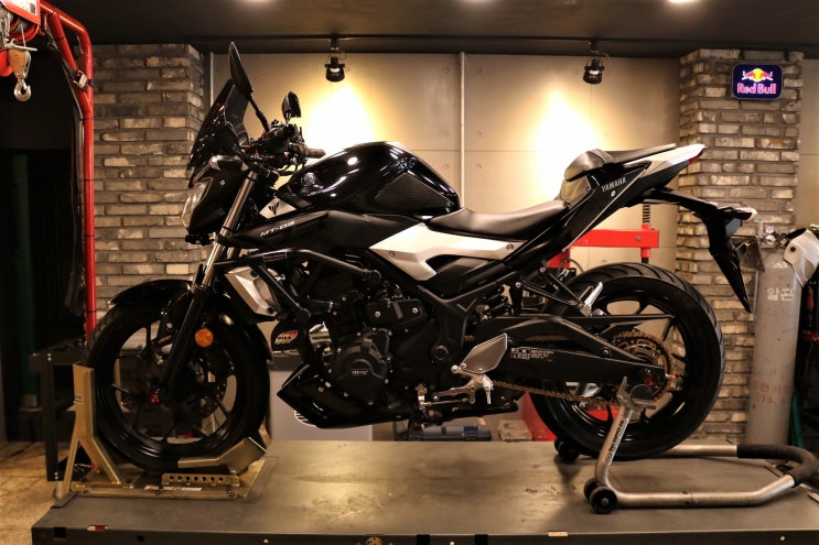  2016년식 야마하 MT-03 작업완료!