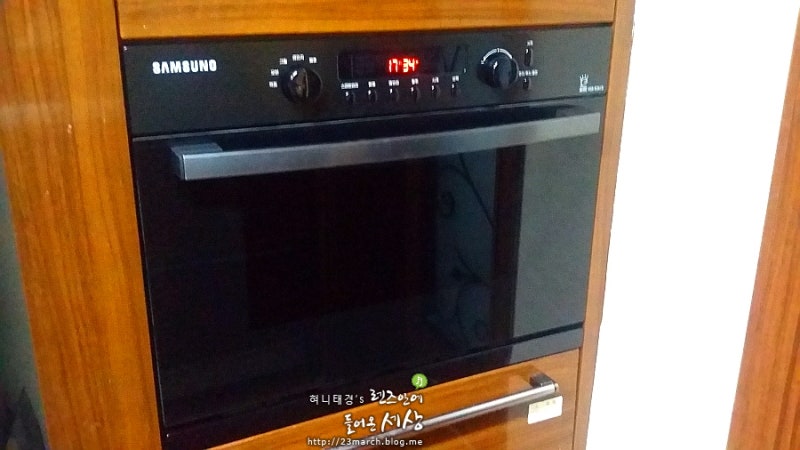 빌트인 전자레인지 교환 _ 삼성 스마트오븐 HSB-N361B