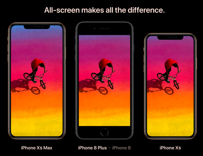 애플이 아이폰(iPhone) XS , XS Max , XR 스펙 비교, 실물 영상