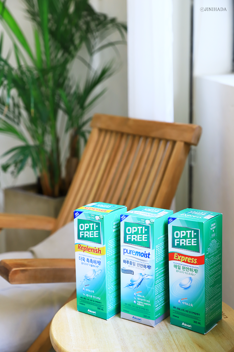 옵티프리 리플레니시 렌즈관리용액 써클렌즈 여행준비물 세트야! : 네이버 블로그