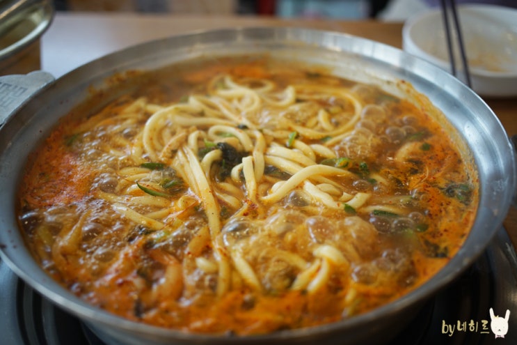  팔당원조칼제비칼국수 얼큰한 칼국수 맛있는 집