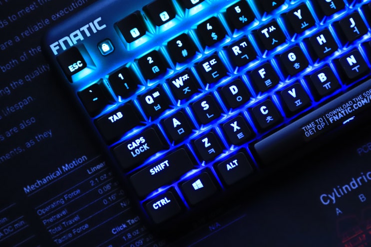  감성 게이밍 키보드! 프나틱기어 STREAK RGB 리뷰