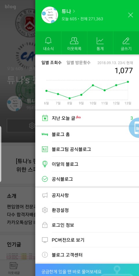  500명 넘은지 얼마나 됐다고!! 일방문자 600명 돌파!!