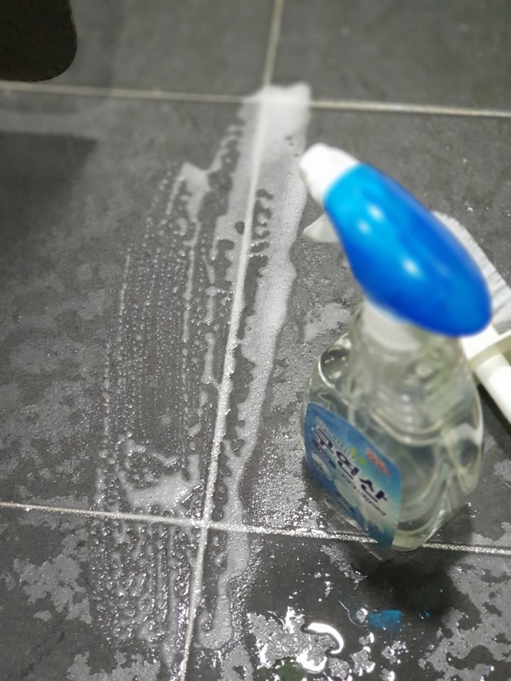  제타구연산으로 욕실청소 고민끝!!