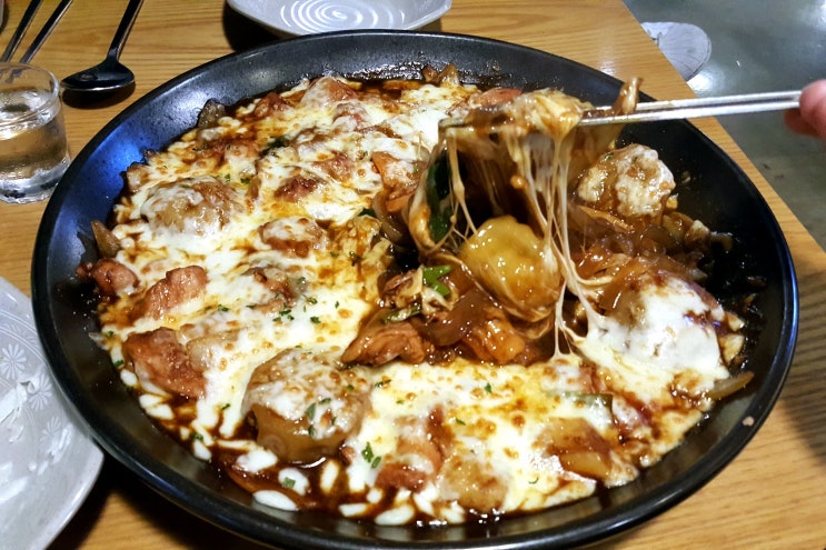 강남 금계찜닭 치즈찜닭 & 계란밥