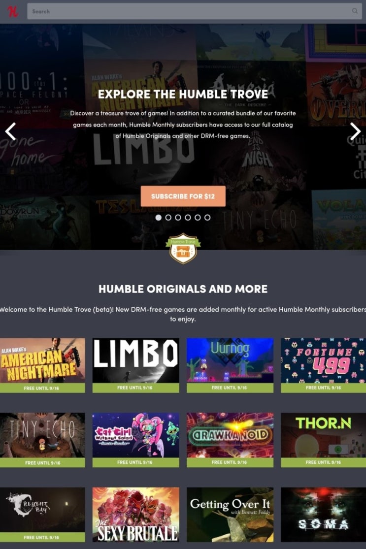 험블번들 ( Humble Bundle ) 기간 한정 무료 ( Free ) 게임 9종 배포 험블번들 ( Humble Bundle ) 기간 한정 무료 ( Free ) 게임 9종 배포