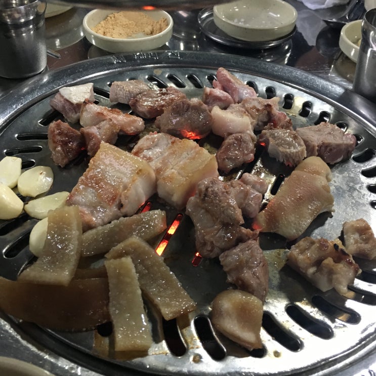  대전 유성터미널맛집 장대동 뒷고기 마시기통차