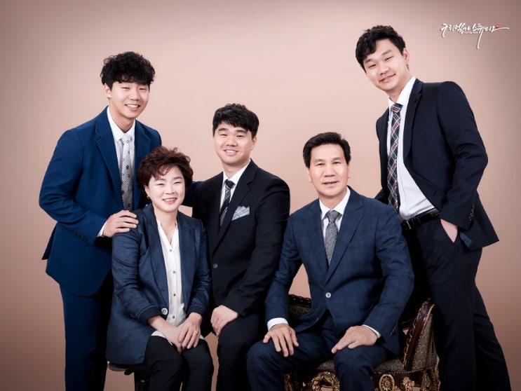  남양주가족사진 큰아들 결혼 전 촬영