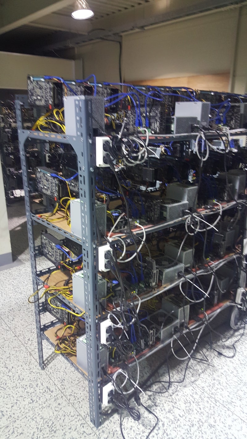앵글작업 비트코인 채굴기 설치 선반 _ 투 : 네이버 블로그