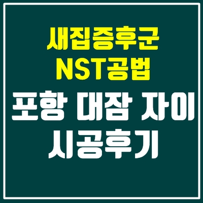  포항 자이 새집증후군 시공 후기