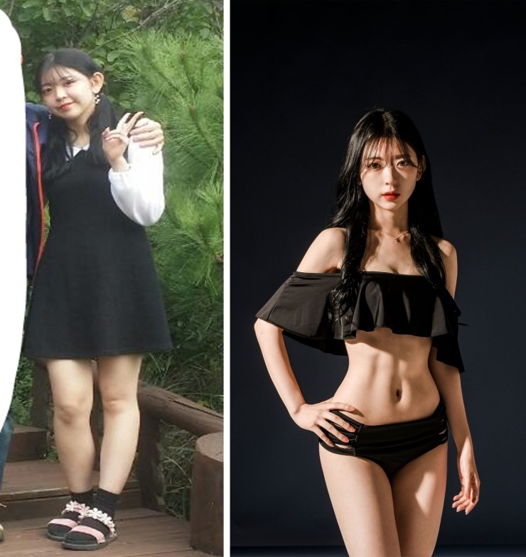  예쁜 나이일 때 인생사진 남기고 싶었어요! 부평시장역PT 고강도다이어트짐 한지선님 다이어트 후기 
