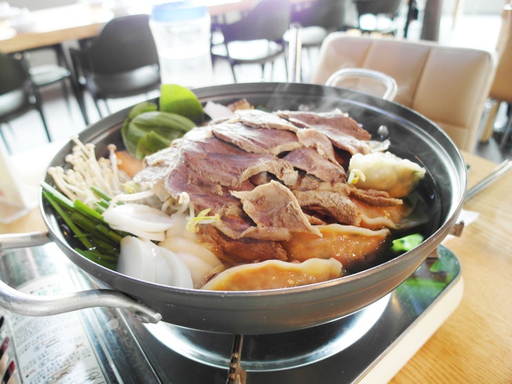  [인천 구월동] 푸짐한 만두전골이 기가막힌 남동구 맛집 :: 막바로
