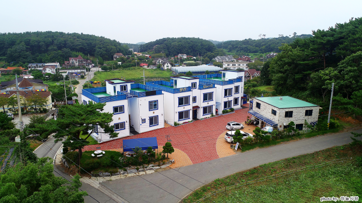  꽃지해수욕장펜션 블루빌 그뤠잇한 안면도가족펜션.