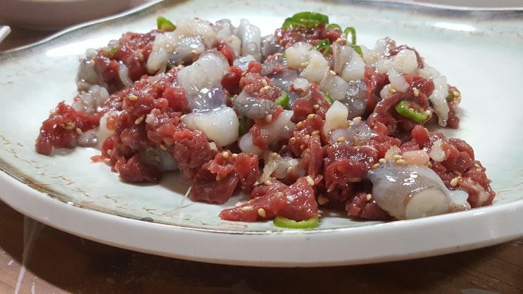  목포 낙지 탕탕이 맛집