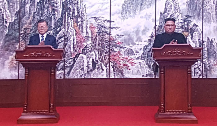 평양공동선언 '판문점 선언' 남북,북미,한일,중일,북러,미소,미중