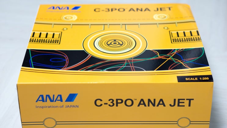  1:200 JC wings All Nippon Airways ANA 'STAR WARS C-3PO' B777-200 JA743A 다이캐스트 모형
