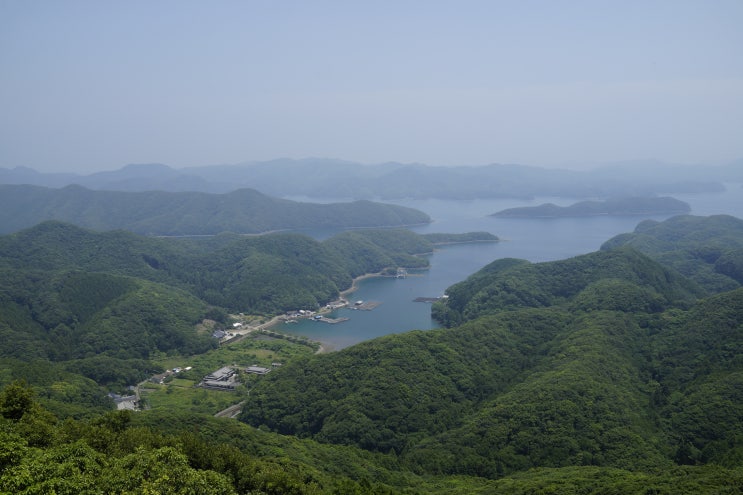  대마도 에보시다케 (烏帽子岳) 전망대 Mount Eboshi Observatory - 마늘로드대마도 4