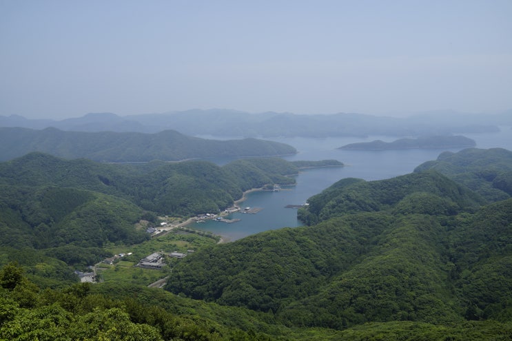 대마도 에보시다케 (烏帽子岳) 전망대 Mount Eboshi Observatory - 마늘로드대마도 4