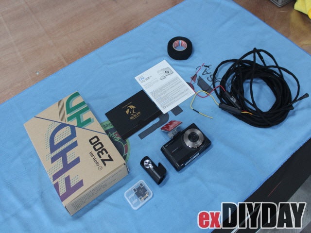 천안 블랙박스 - QM3 아이나비 Z300 블랙박스 시공장착점 다이데이