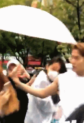 팬 밀치는 남자한테 빡친 갓세븐 잭슨 팬 밀치는 남자한테 빡친 갓세븐 잭슨