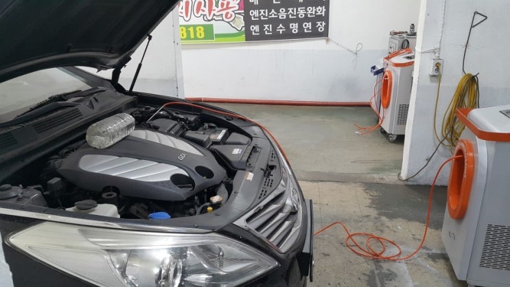  연소실크리닝 그랜저HG300, 엔진떨림, 엔진소음, 엔진출력저하, 
