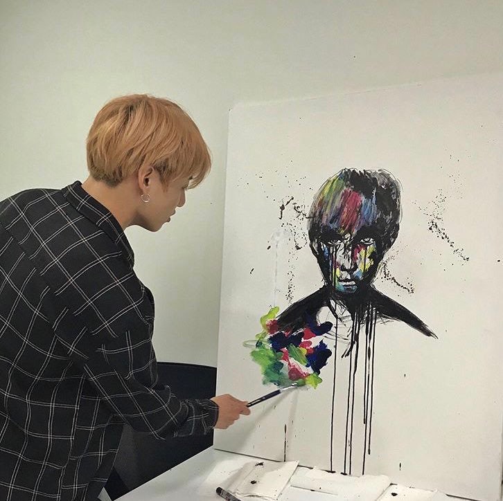 [BTS Jungkook] BTS Jungkook, shows off his perfect drawing skills… “Jungkook drawn by Jungkook” : Naver Blog