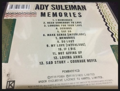 洋楽 Ady Suleiman / Memories (2018) Memories - Album by Ady Suleiman | Spotify