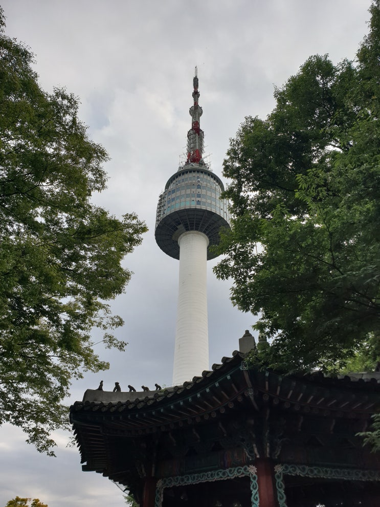 추석 연휴에 남산타워에 다녀왔어요~